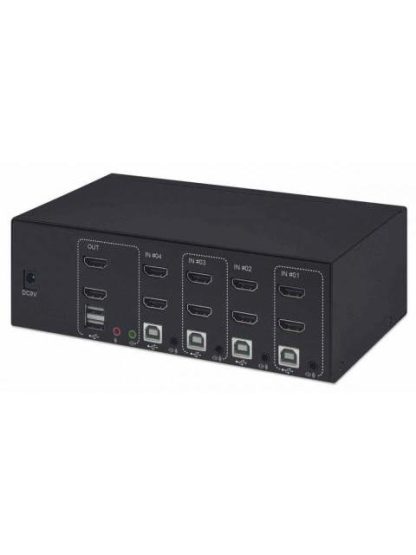 MANHATTAN SWITCH KVM 153539 6X USB 8X HDMI - Image 4