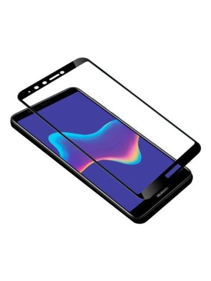 MICA CRISTAL TEMPLADO 5D COMPATIBLE CON HUAWEI Y9 2018