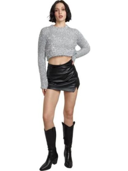 MINIFALDA SHORT NEGRO HOLLY LAND