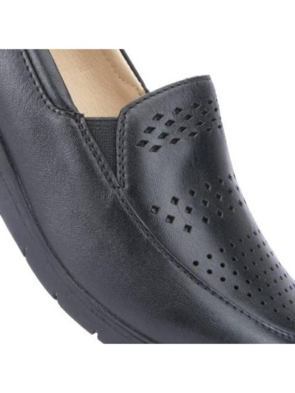 MOCASIN CHOCLO PERFORADO NEGRO JARKING SHOES - Image 6