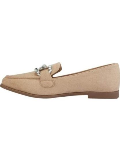 MOCASIN CON ADORNO DE PEDRERIA BEIGE SHOSH - Image 5