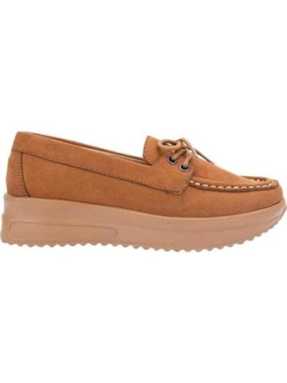 MOCASIN DE PLATAFORMA CAMEL SHOSH