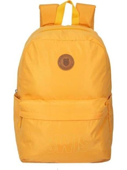 MOCHILA ESCOLAR AMARILLO K-SWISS