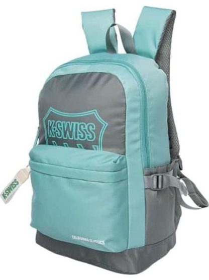 MOCHILA ESCOLAR AZUL TURQUESA K-SWISS - Image 3