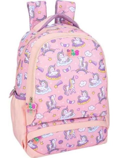 MOCHILA ESCOLAR ROSA CUTIE ZOO - Image 2