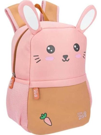 MOCHILA ESCOLAR ROSA CUTIE ZOO - Image 2