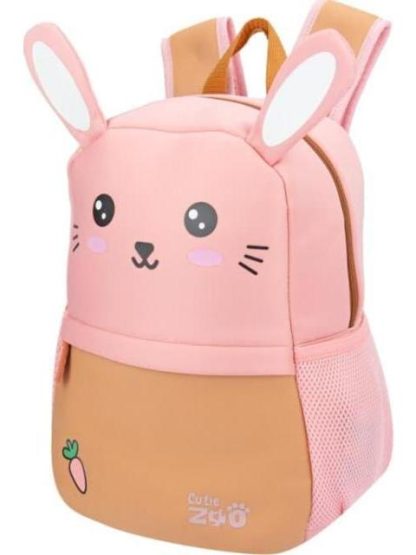 MOCHILA ESCOLAR ROSA CUTIE ZOO - Image 4