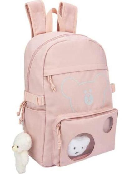 MOCHILA ESCOLAR ROSA PRETTY BEAR - Image 2