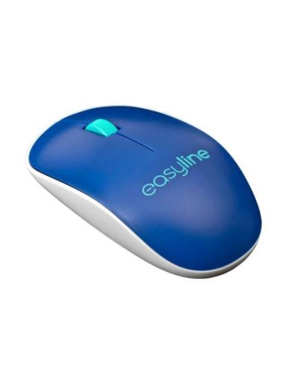 MOUSE EASY LINE EL995128 AZUL INALAMBRICO 1000 DPI