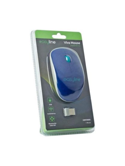 MOUSE EASY LINE EL995128 AZUL INALAMBRICO 1000 DPI - Image 7