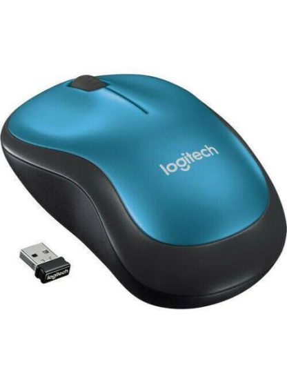 MOUSE LOGITECH M185 AZUL INALAMBRICO USB (910-003636)