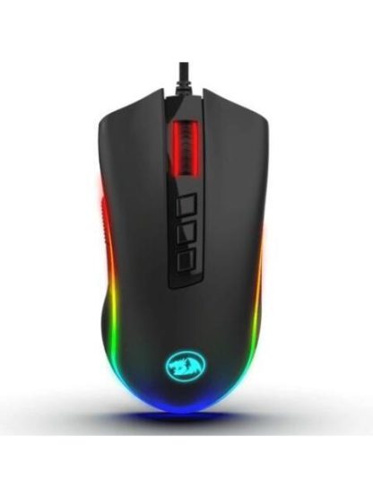 MOUSE REDRAGON COBRA CHROMA JUEGO NEGRO