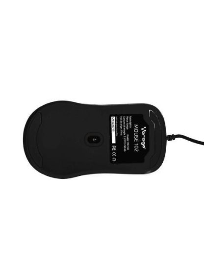 MOUSE ERGONOMICO VORAGO OPTICO MO-102 ALAMBRICO USB 1600DPI NEGRO - Image 3