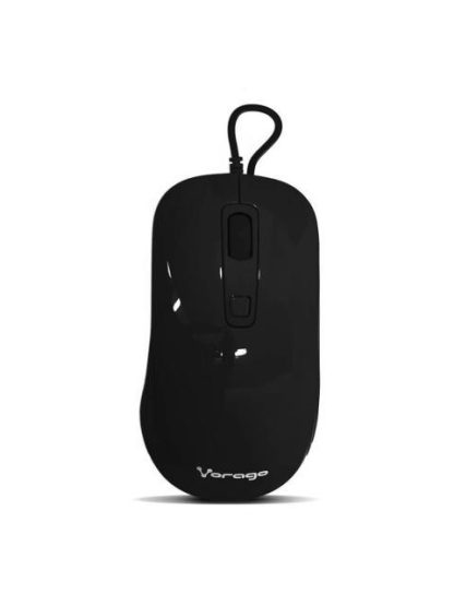 MOUSE ERGONOMICO VORAGO OPTICO MO-102 ALAMBRICO USB 1600DPI NEGRO