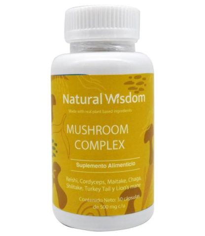 MUSHROOM COMPLEX 30 CAP NATURAL WISDOM