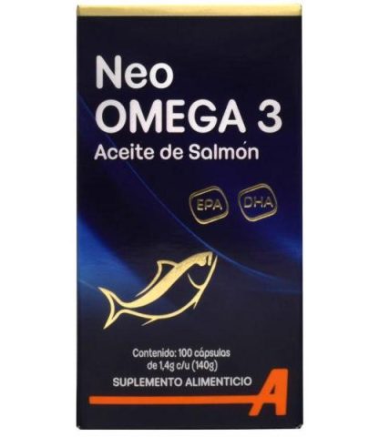 OMEGA 3 ACEITE DE SALMON 100 CAP ANAHUAC