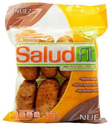 PANECILLO INTEGRAL SAB NUEZ 100 G SALUD FIT