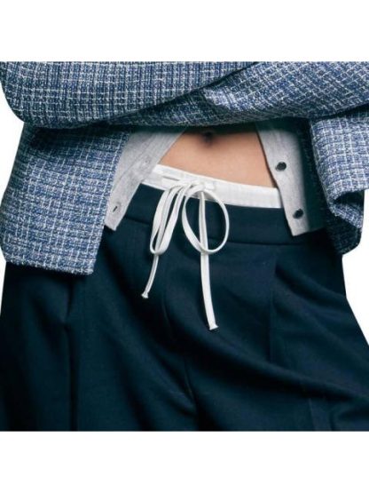 PANTALON ANCHO AZUL MARINO HOLLY LAND - Image 5