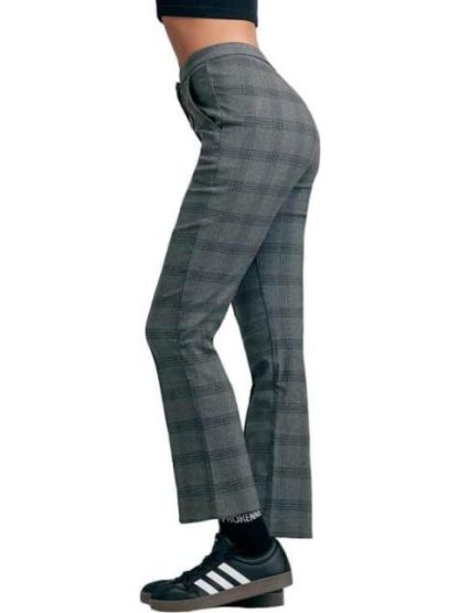 PANTALON CINTURA ALTA GRIS HOLLY LAND - Image 4