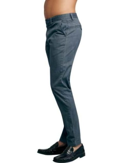 PANTALON DE VESTIR GRIS HPC POLO - Image 3