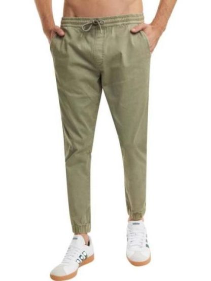 PANTALON JOGGER BASICO VERDE OLIVO NEXT CO - Image 2