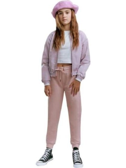 PANTALON JOGGER ROSA HOLLY LAND KIDS