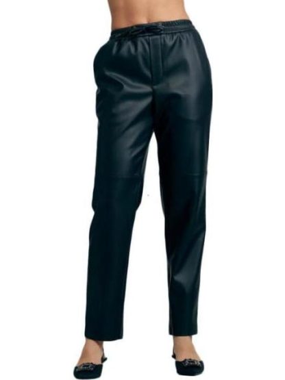 PANTALON RECTO CINTURA ALTA NEGRO HOLLY LAND - Image 2