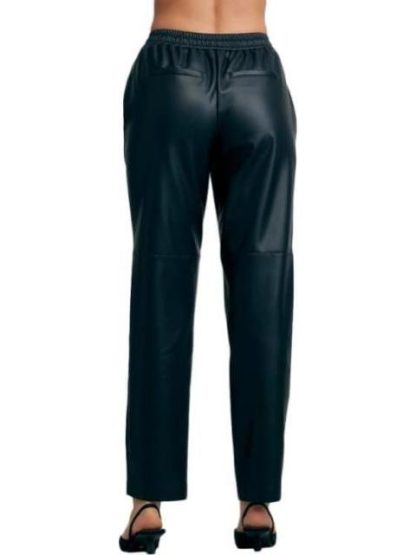 PANTALON RECTO CINTURA ALTA NEGRO HOLLY LAND - Image 3