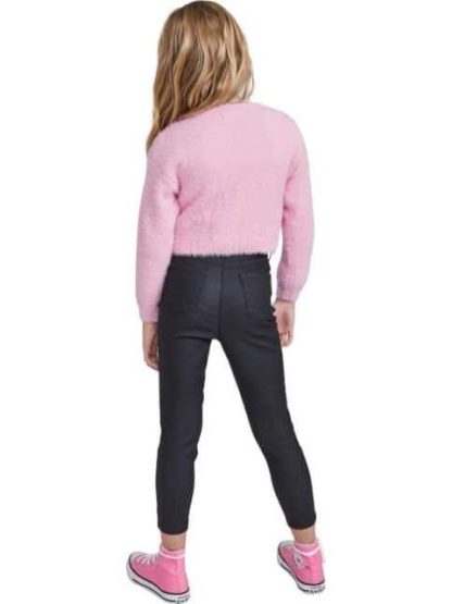 PANTALON EFECTO PIEL NEGRO HOLLY LAND KIDS - Image 2