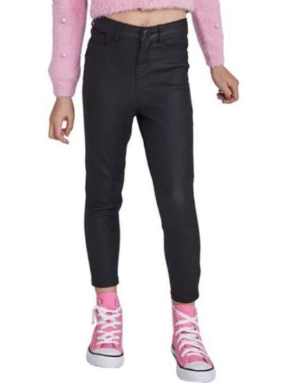 PANTALON EFECTO PIEL NEGRO HOLLY LAND KIDS - Image 5