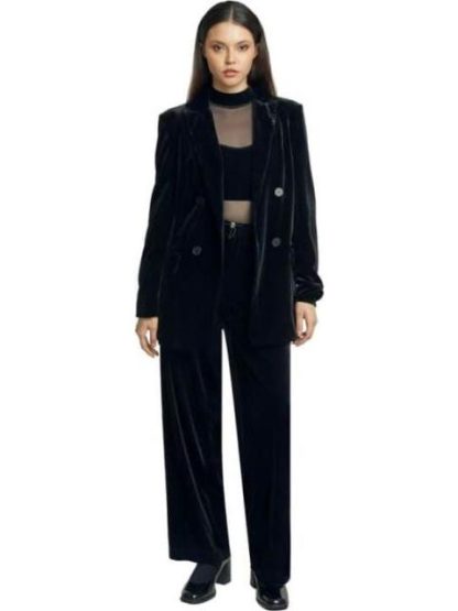 PANTALON VELOUR NEGRO HOLLY LAND PREMIUM - Image 3