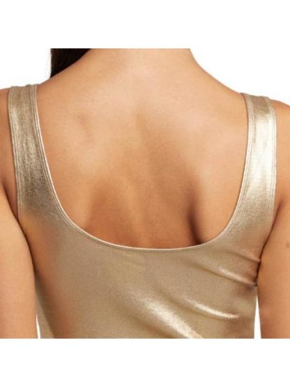 PANTIBLUSA METALICA BRILLOS DORADO HOLLY LAND PREMIUM - Image 5