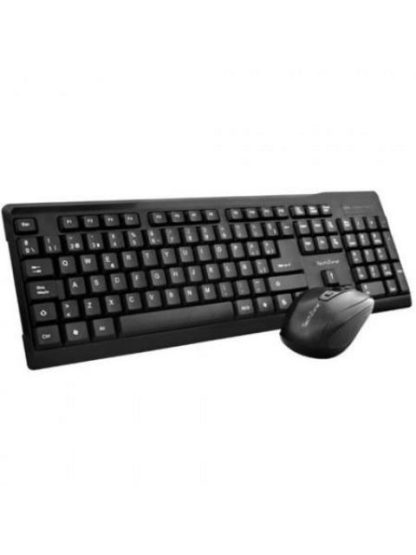 KIT DE TECLADO Y MOUSE TECHZONE TZ16COMB01-INA RF INALAMBRICO NEGRO (ESPANOL) - Image 2