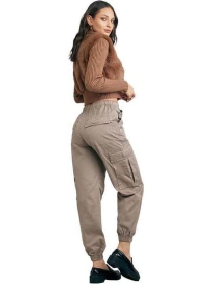 PANTALON JOGGER BEIGE/HUESO SANTA LOLA - Image 3