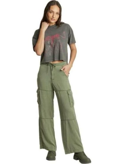 PANTALON PARACHUTE VERDE SANTA LOLA - Image 2