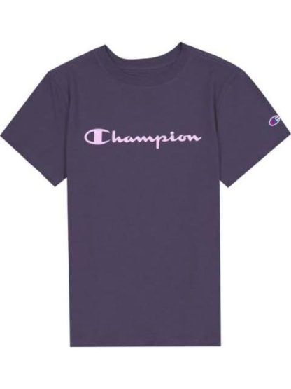 PLAYERA CLASIC PRINTED TEE MORADO CHAMPION