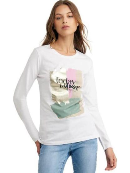 PLAYERA DAMA BLANCO HOLLY LAND - Image 3