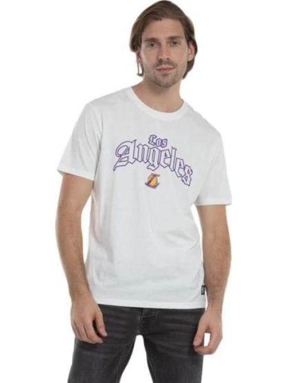 PLAYERA LAKERS TEE BLANCO NBA