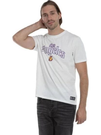 PLAYERA LAKERS TEE BLANCO NBA - Image 6