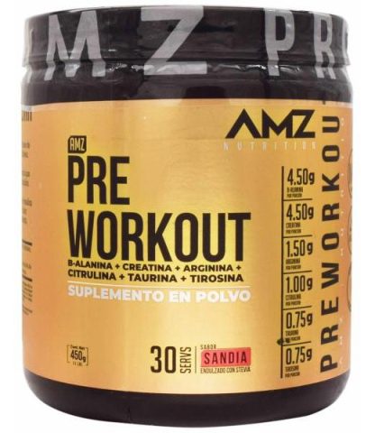 PRE WORKOUT SANDIA 450 G AMZ