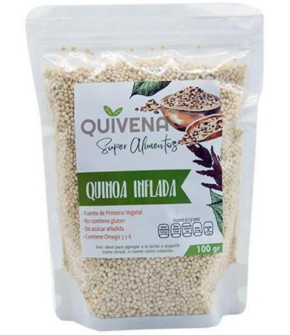 QUINOA INFLADA NATURAL 100 G QUIVENA