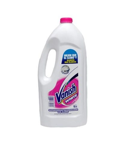 REMOVEDOR DE MANCHAS VANISH WHITE 900 ML