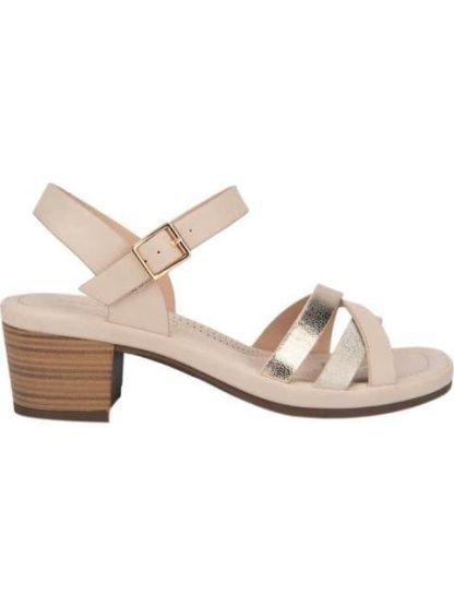 SANDALIA CONFORT TACON NUDE SHOSH