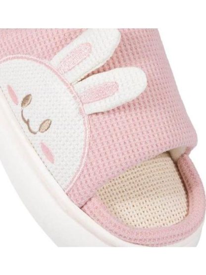 SANDALIA PANTUFLA CONEJO ROSA SHOSH CONFORT - Image 6