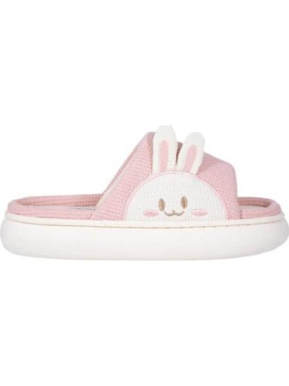 SANDALIA PANTUFLA CONEJO ROSA SHOSH CONFORT