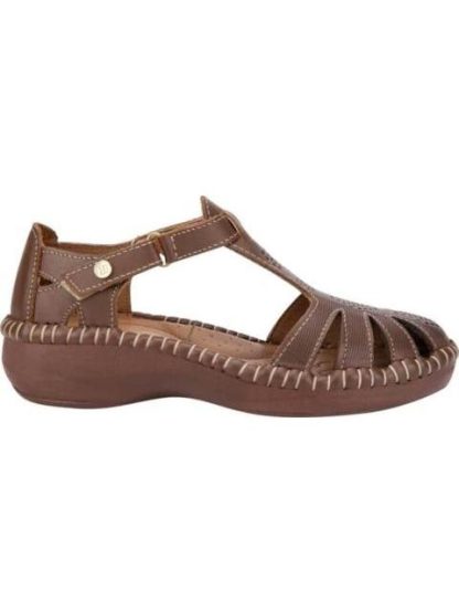 SANDALIA PESCADOR PIEL CAMEL SHOSH