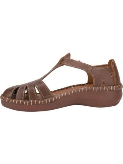 SANDALIA PESCADOR PIEL CAMEL SHOSH - Image 5