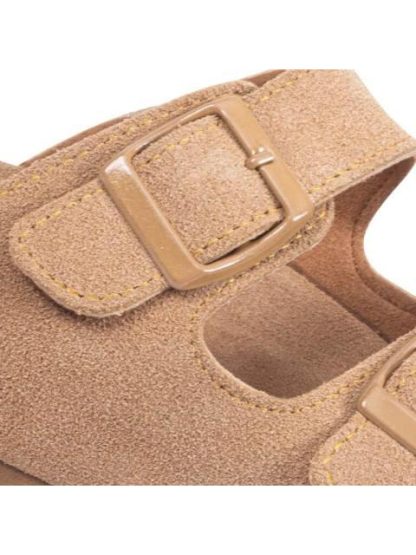 SANDALIA PIEL SUECO CAMEL VI LINE - Image 6