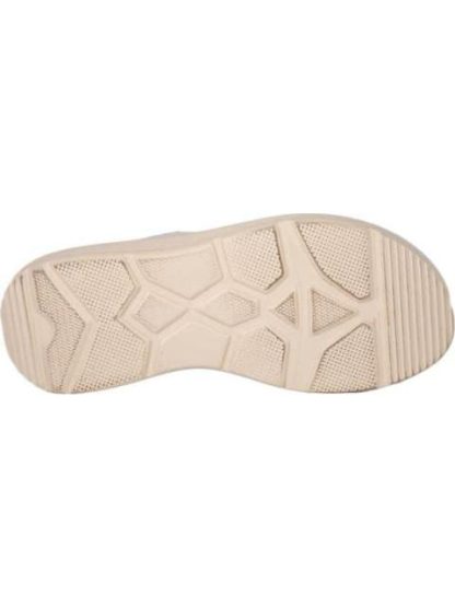 SANDALIA DE PLATAFORMA CON BRILLOS BEIGE SHOSH - Image 4