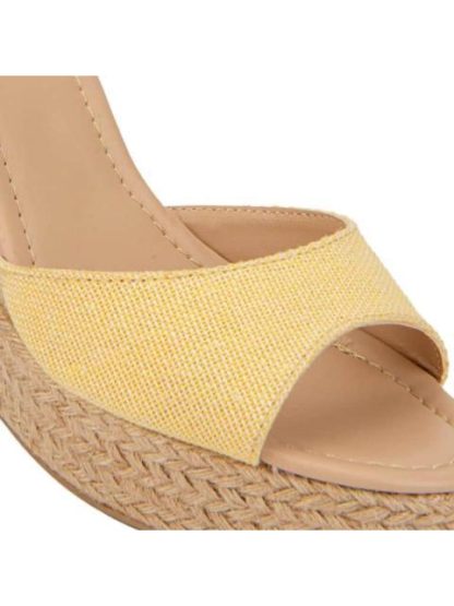 SANDALIA PLATAFORMA YUTE AMARILLO VI LINE - Image 6